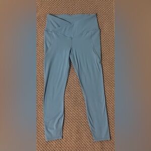 Blue Athletic Leggings